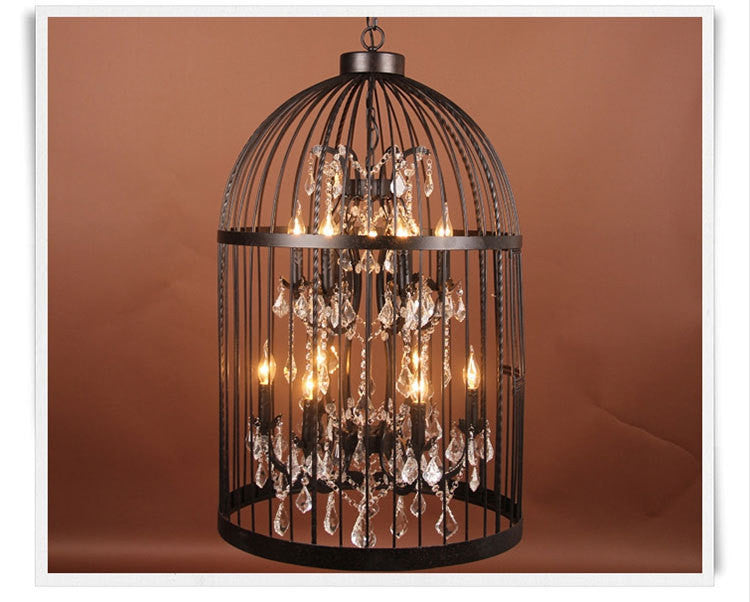 Tyra Birdcage Crystal Chandelier - Catalogue.com.sg