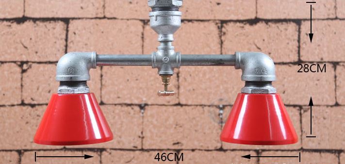 Folke Industrial Pipe Ceiling Lamp