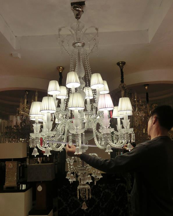 Baccarat Inspired Crystal Chandelier - Catalogue.com.sg