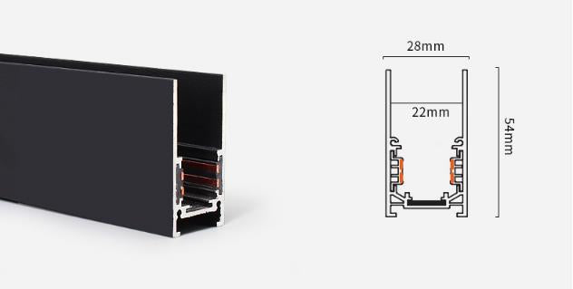 LED Modern Magnetic track