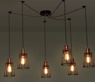 Ebba Hanging Cage Creative Lamp