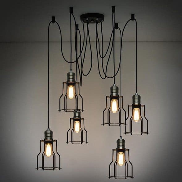 Ebba Hanging Cage Creative Lamp
