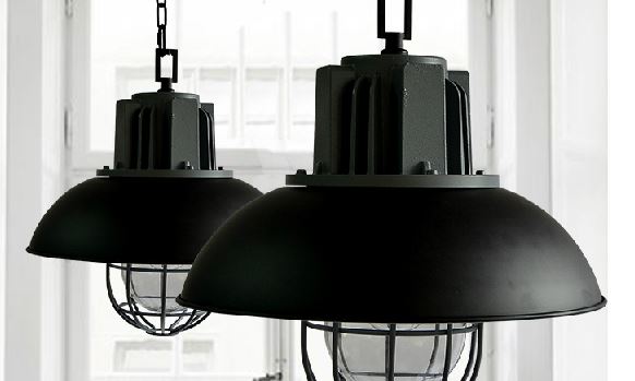 Alfhild Oval Industrial Pendant Lamp