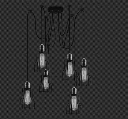 Ebba Hanging Cage Creative Lamp