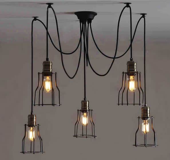 Ebba Hanging Cage Creative Lamp