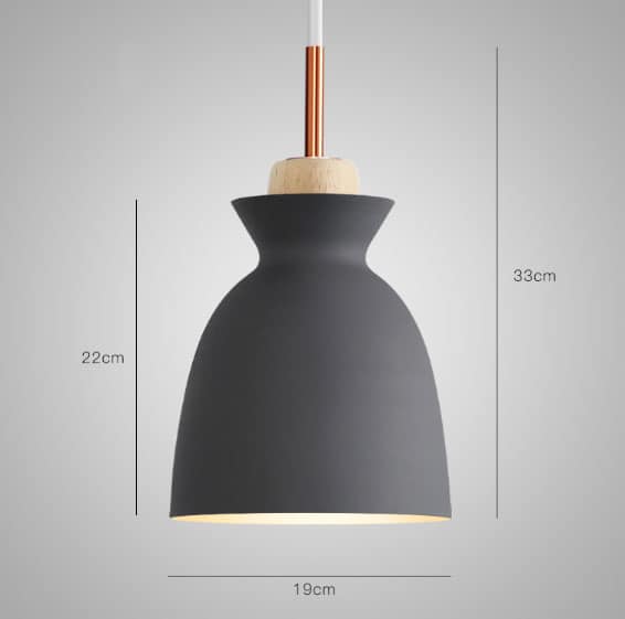 AGNETHA Inverted Bowl-Like Suspension Lamp