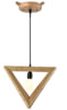 ALMA Geometric Woody Pendant Lamp (Pre-order) - Catalogue.com.sg