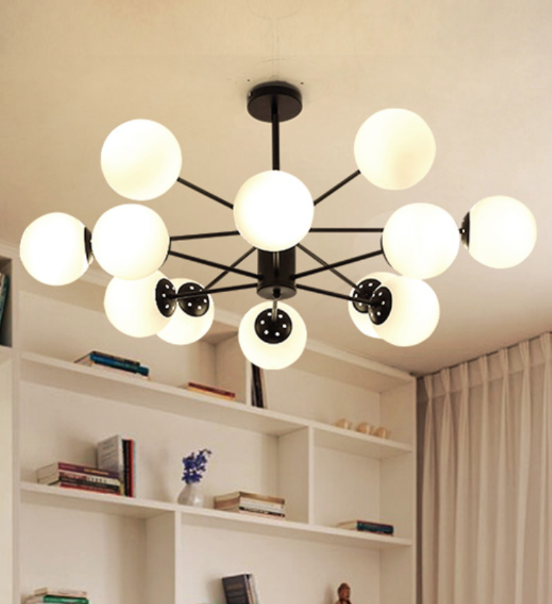 Aeneas Modern Molecular Design Pendant Light