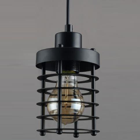 Ainaby Industrial Disk Cage Lamp