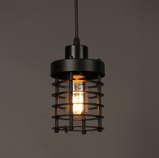 Ainaby Industrial Disk Cage Lamp