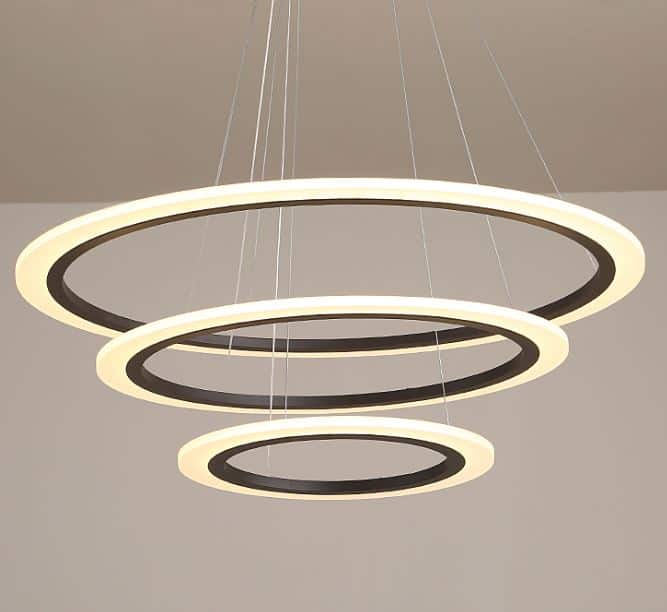 ALVAR Triple Halo Hanging Lights