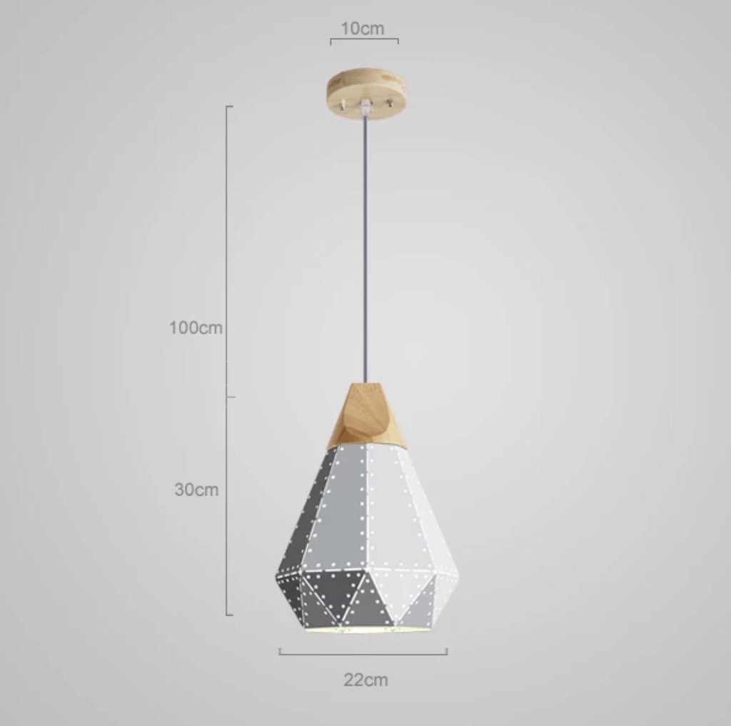 Annelise Unique Jewel Scandinavian Pendant Light