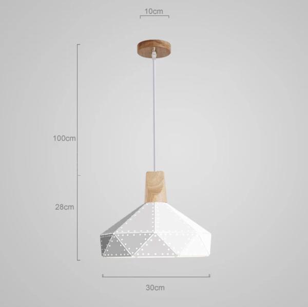 Annelise Unique Jewel Scandinavian Pendant Light