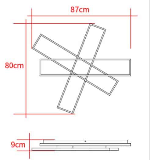 BEATRICE Windmill Ceiling Lamp