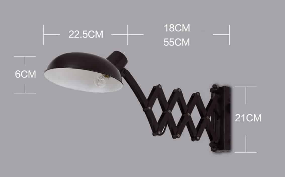BJOERN A Step Forward Extending Lamp