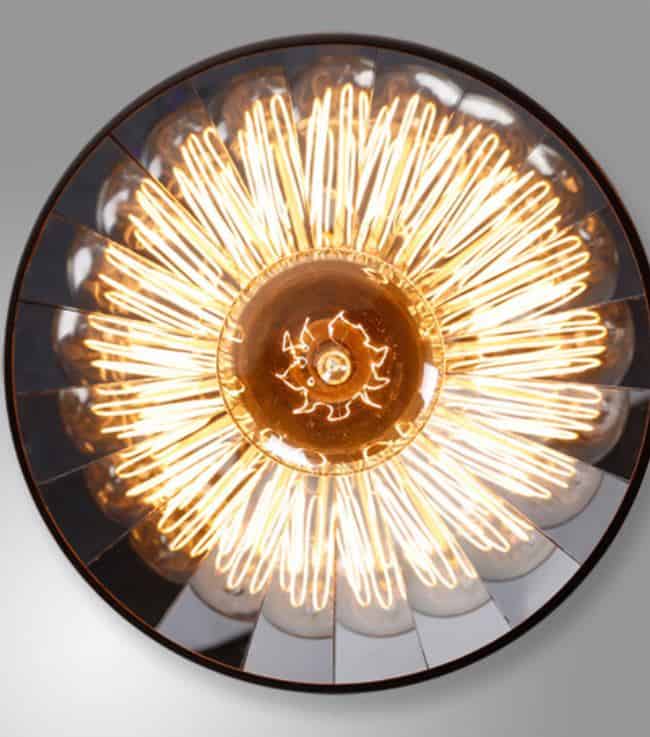 BORGHILD Disk Weighted Hanging Lamp