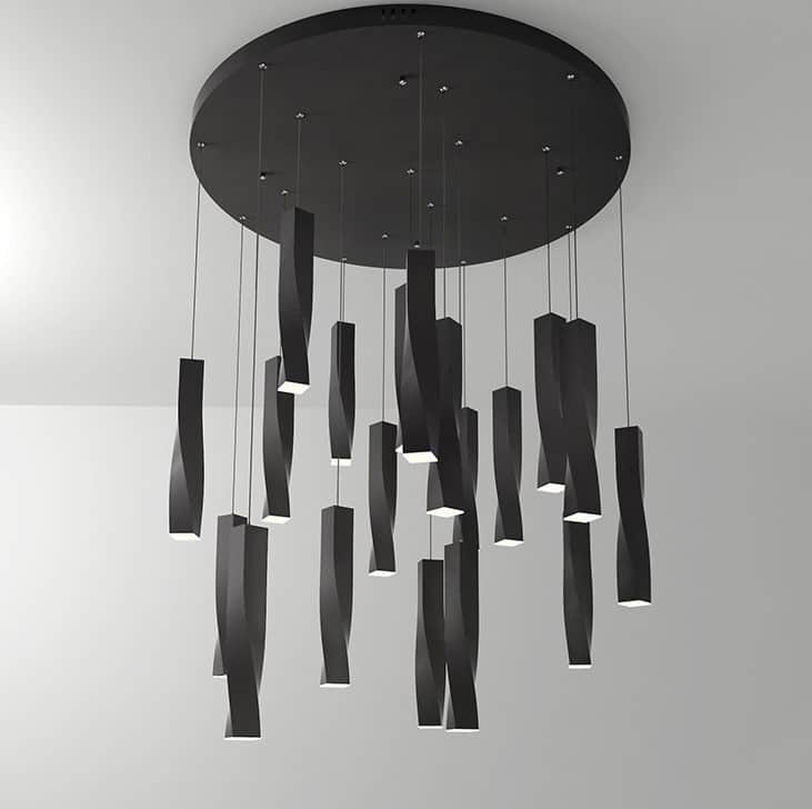 Beembuuso Spiral Tubes Pendant Lamp