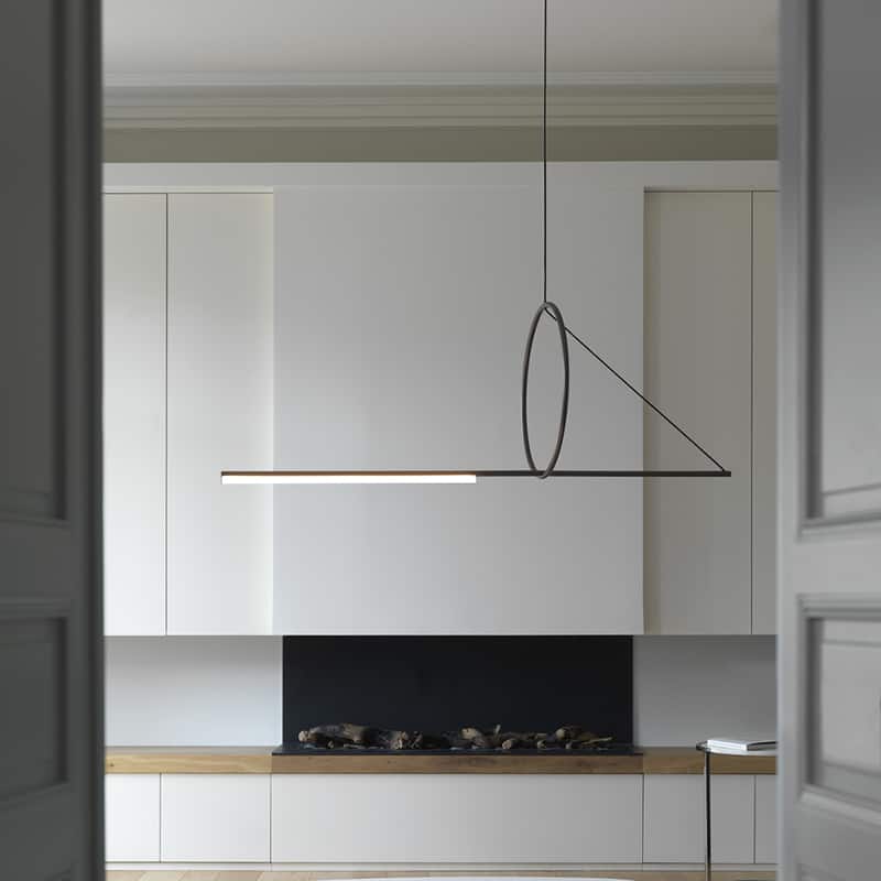 Bentinn Circle Linear Pendant lamp