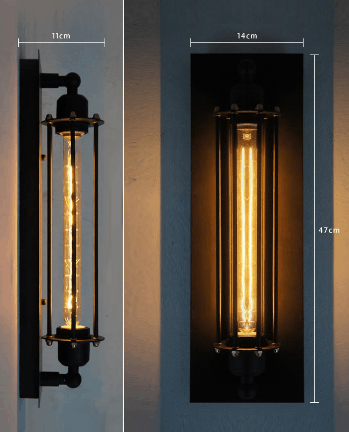 BEATA Bermuda Triangle Pencil Wall Light