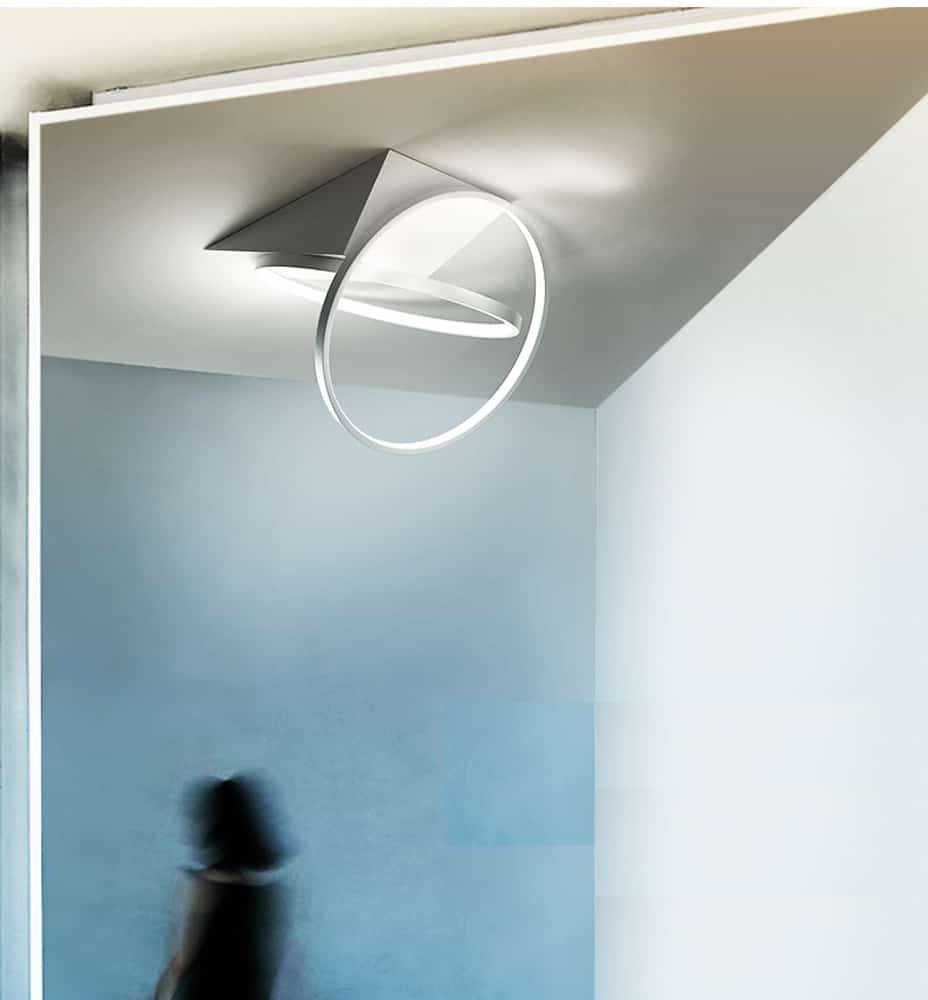 Betina Dual Angel Halo Rings Ceiling Lamp