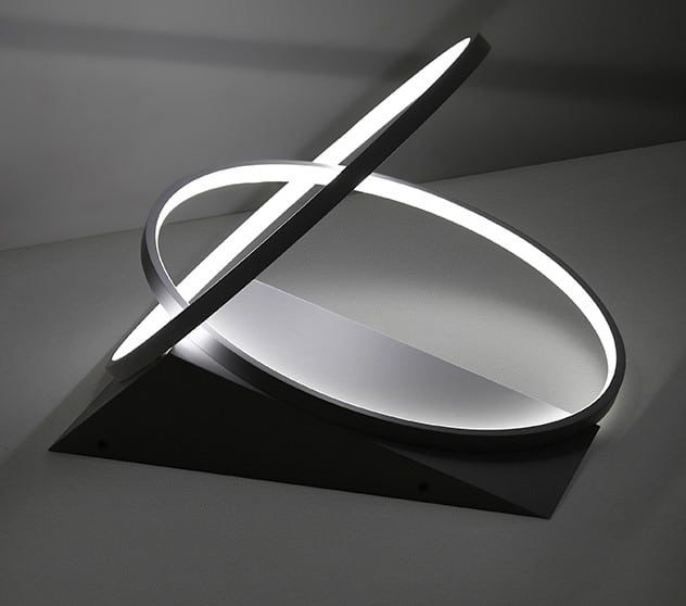 Betina Dual Angel Halo Rings Ceiling Lamp