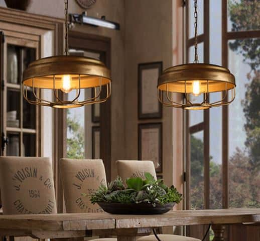 Cagerbon Birdcage Hanging Lamp