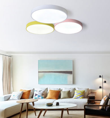 Birgitta Modern Nordic Pastel Colored Ceiling Light