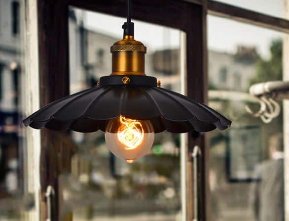 OLAV Black Swan Ballerina Lamp