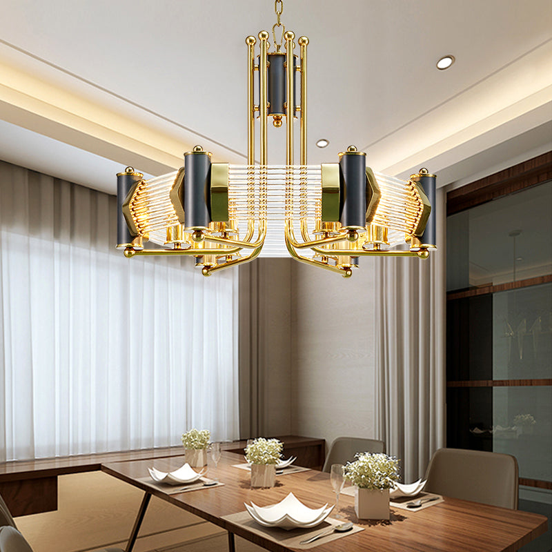 Black Gold Chandelier A508 - Catalogue.com.sg
