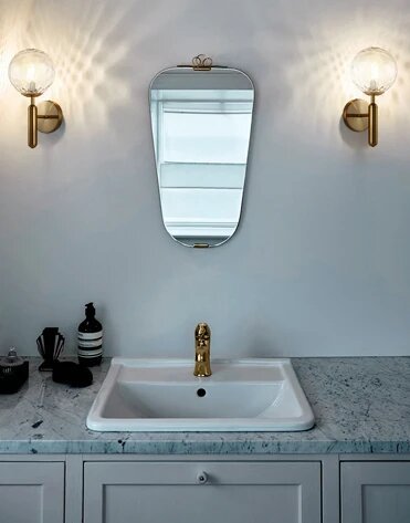Britta Chic Rippled Shade Wall Lamp