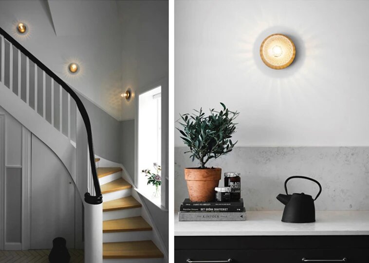 Britta Chic Rippled Shade Wall Lamp