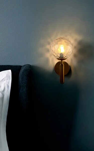 Britta Chic Rippled Shade Wall Lamp