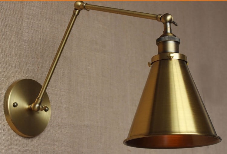 Bronberg Vintage Twin-arm Wall Lamp