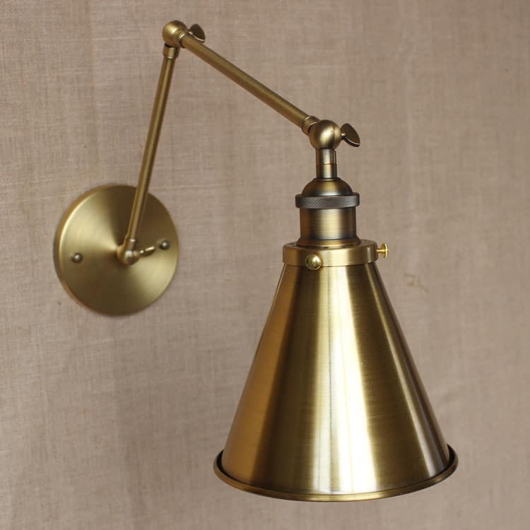 Bronberg Vintage Twin-arm Wall Lamp