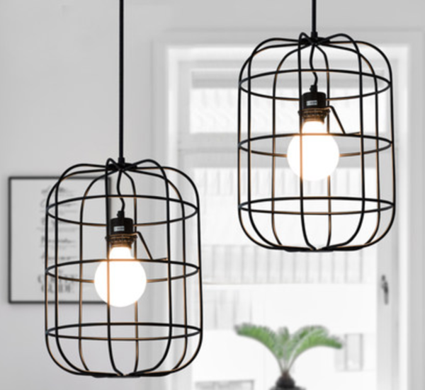 CLINTON Loft Caged Pendant Lamp (Pre-order) - Catalogue.com.sg