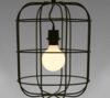 CLINTON Loft Caged Pendant Lamp (Pre-order) - Catalogue.com.sg