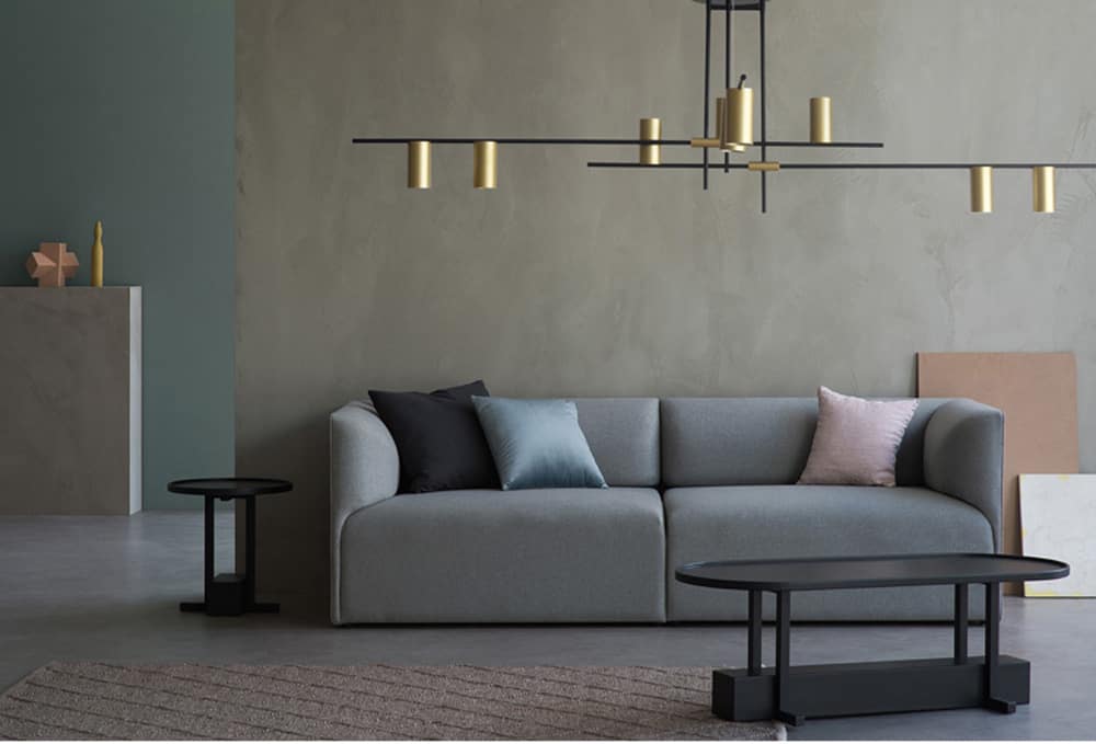 Cabaana Tubes on Rod Hanging Lamp
