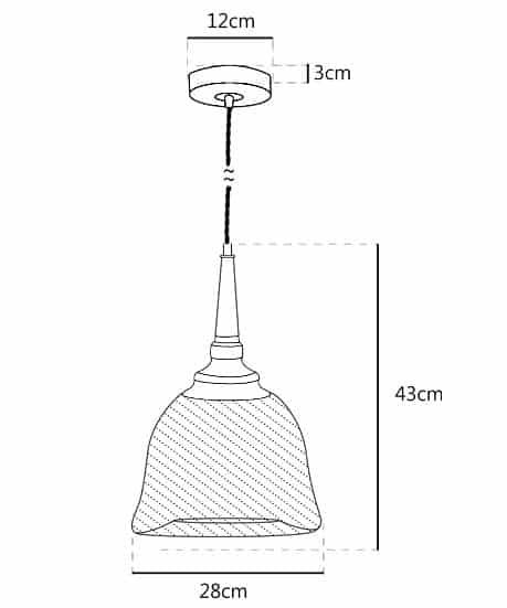ULUF Candied Apple Mesh lamp
