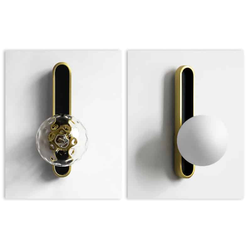 Carsten Dimpled Cheeks Classy Wall Lamp