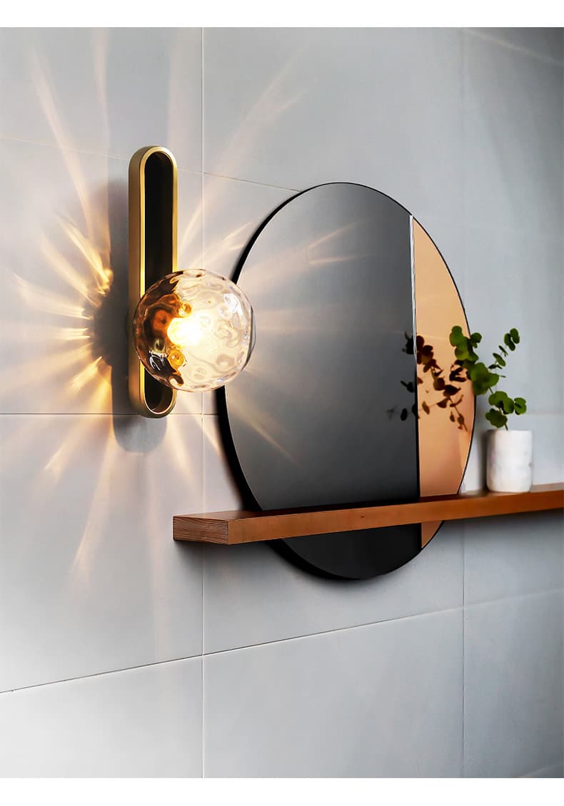 Carsten Dimpled Cheeks Classy Wall Lamp