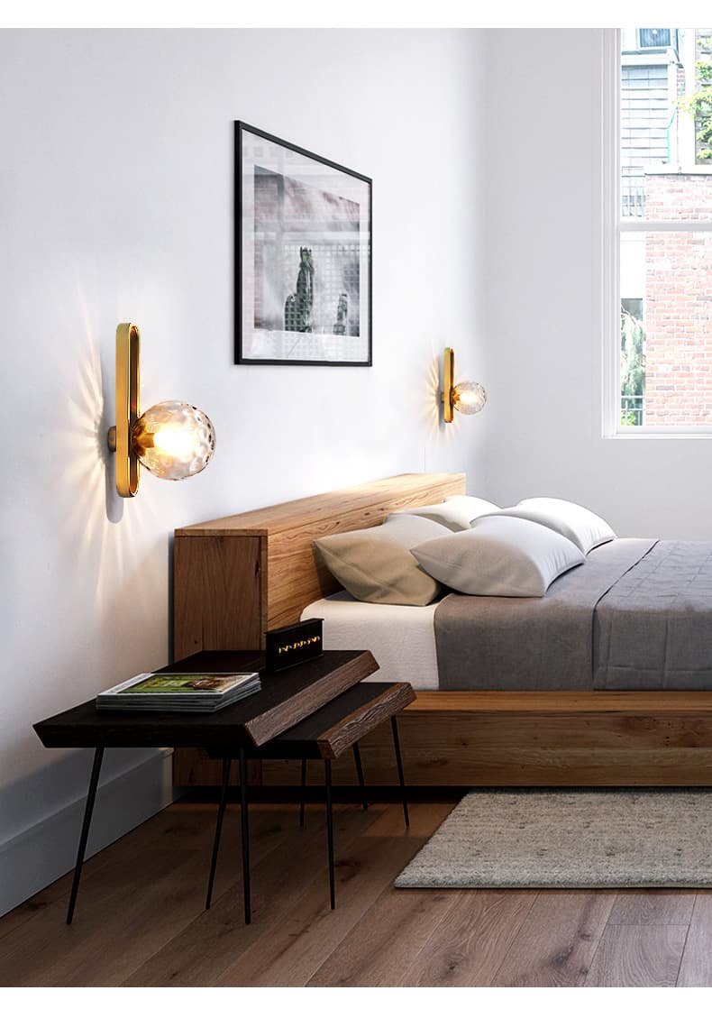 Carsten Dimpled Cheeks Classy Wall Lamp