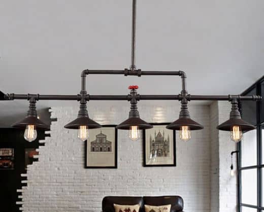 VILLE Ceiling Pipe Industrial Lamp