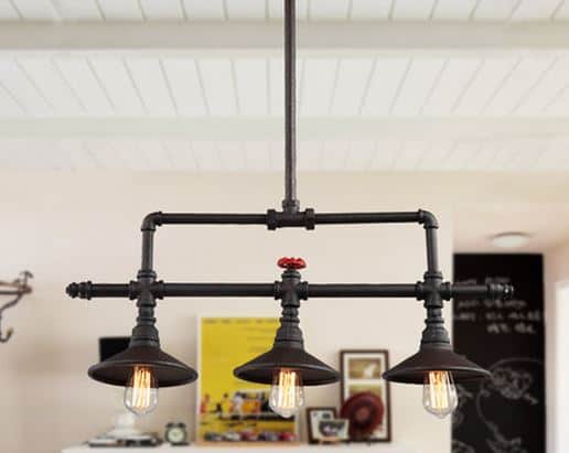 VILLE Ceiling Pipe Industrial Lamp