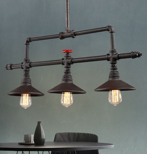 VILLE Ceiling Pipe Industrial Lamp