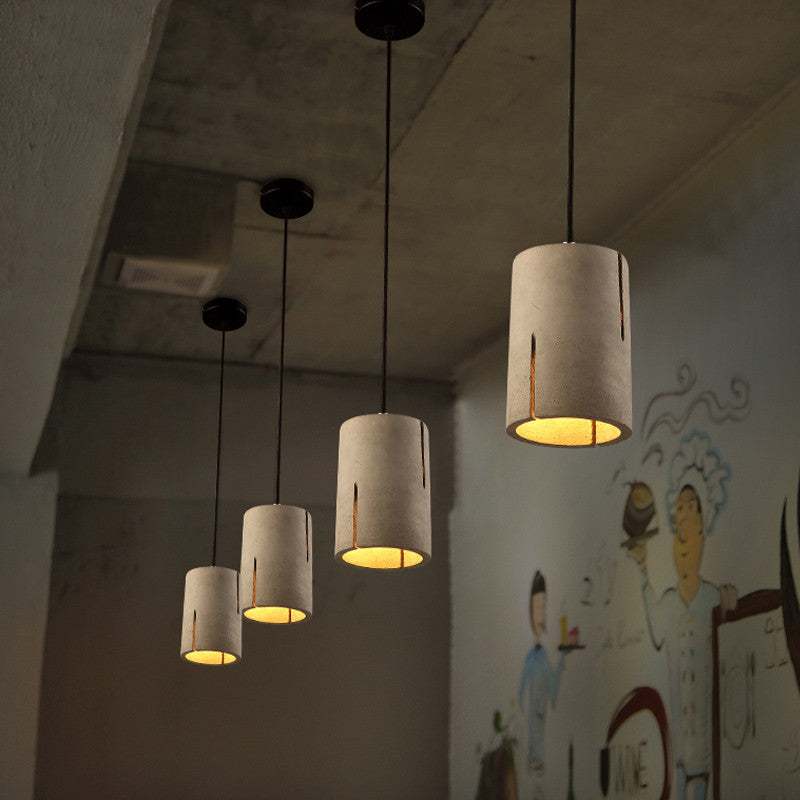 Rios Cement Concrete Pendant Light - Catalogue.com.sg