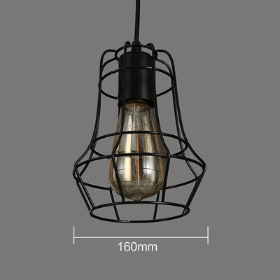 Black Cage Pendant Lights - Catalogue.com.sg
