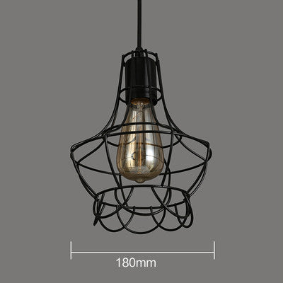 Black Cage Pendant Lights - Catalogue.com.sg