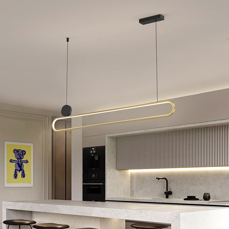 Chandeliers For Dining Room Decor Lamps For The Kitchen Long Pendant Lights Bar Table Light Office Desks Lighting Light Fixture