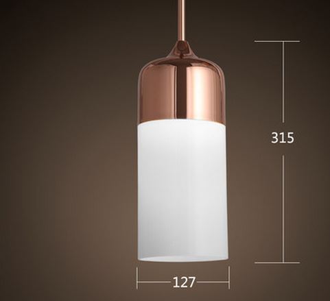 ELIS Copper Top Hanging Lamp