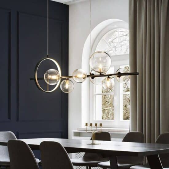 Elomkona Molecular Circus Hoop Pendant Lamp